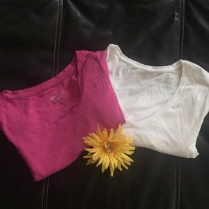 T-SHIRT Bundle pink & white 